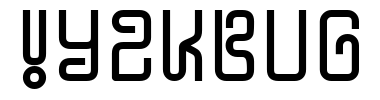 Schrift !Y2KBUG