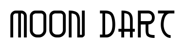 Schrift Moon Dart
