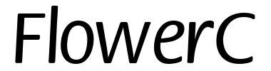 Schrift FlowerC