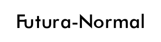 Die Schrift herunterladen Futura-Normal