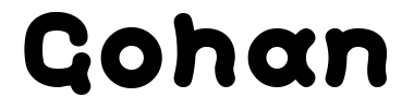 Schrift Gohan