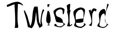Schrift Twisterd