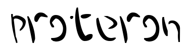 Schrift Proteron