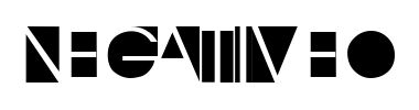 Schrift NegativeO