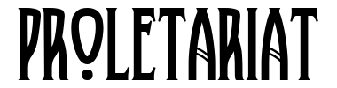 Schrift Proletariat