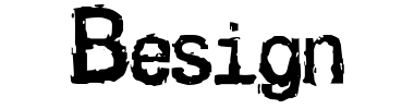 Schrift Besign